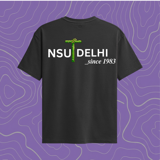 NSUT Signature Oversized Tee — Since 1983 Edition 🖤