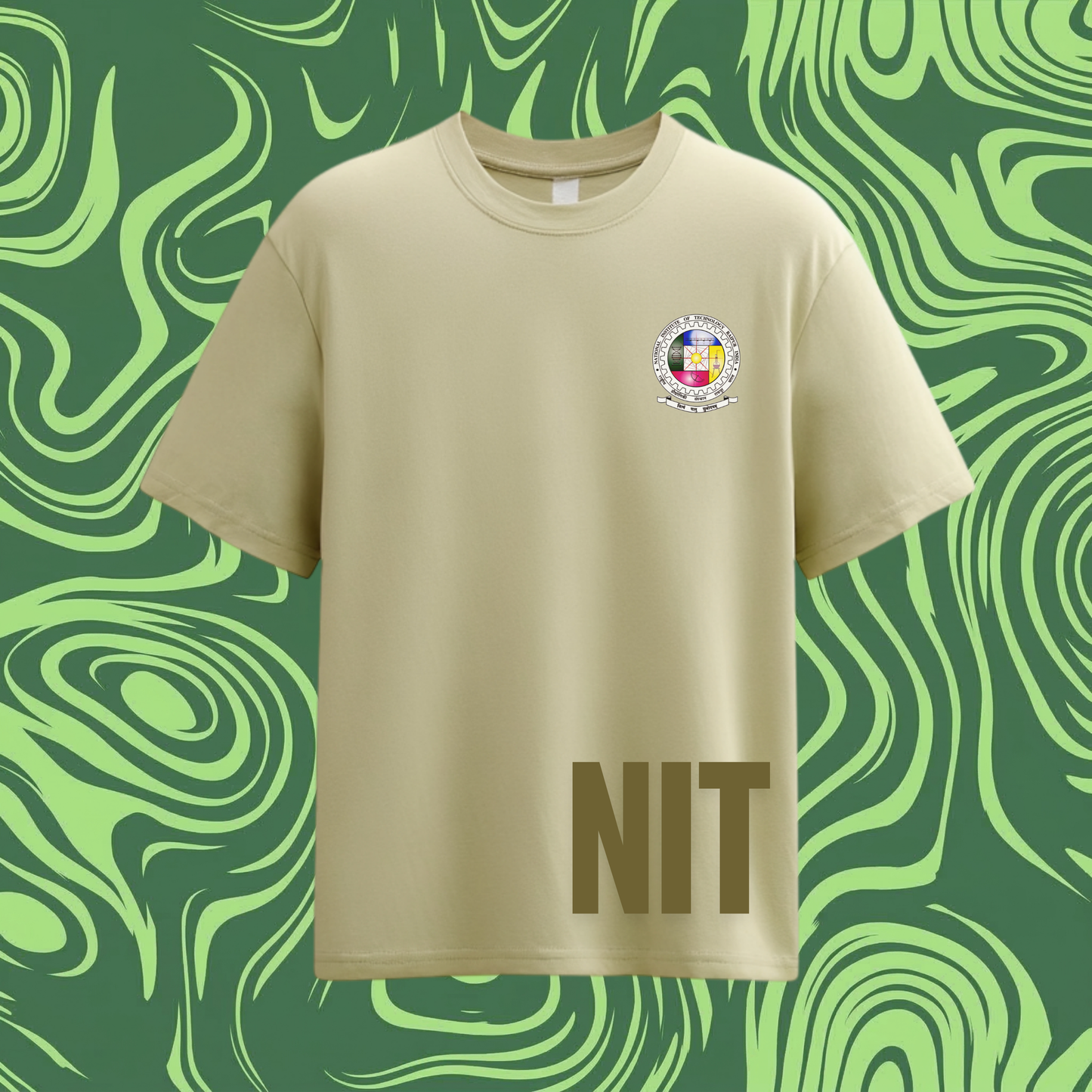 NIT Raipur Custom Name Oversized Tee 🥷🔥