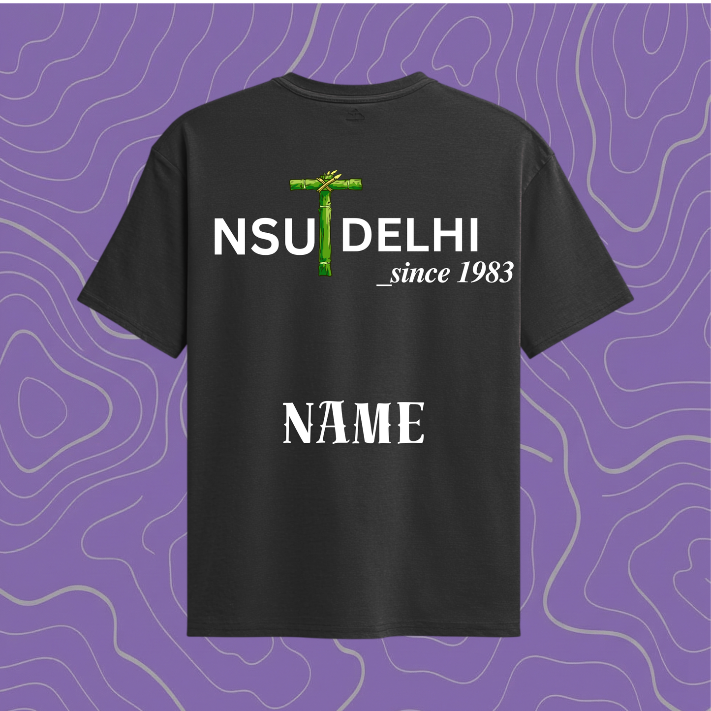 NSUT Signature Oversized Tee — Since 1983 Edition 🖤