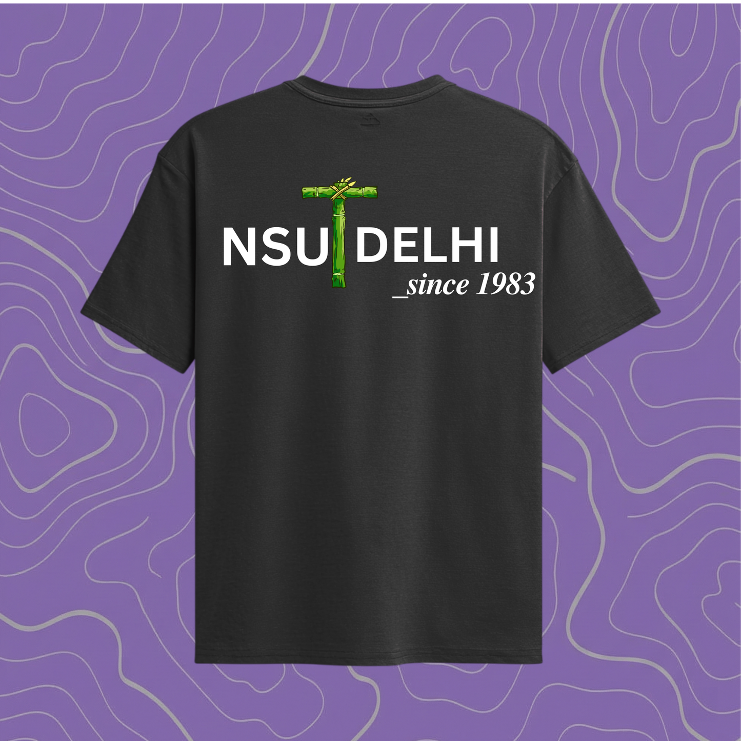 NSUT Signature Oversized Tee — Since 1983 Edition 🖤