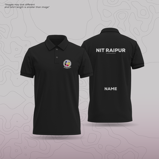 NIT Raipur College Print Polo tshirt🍀