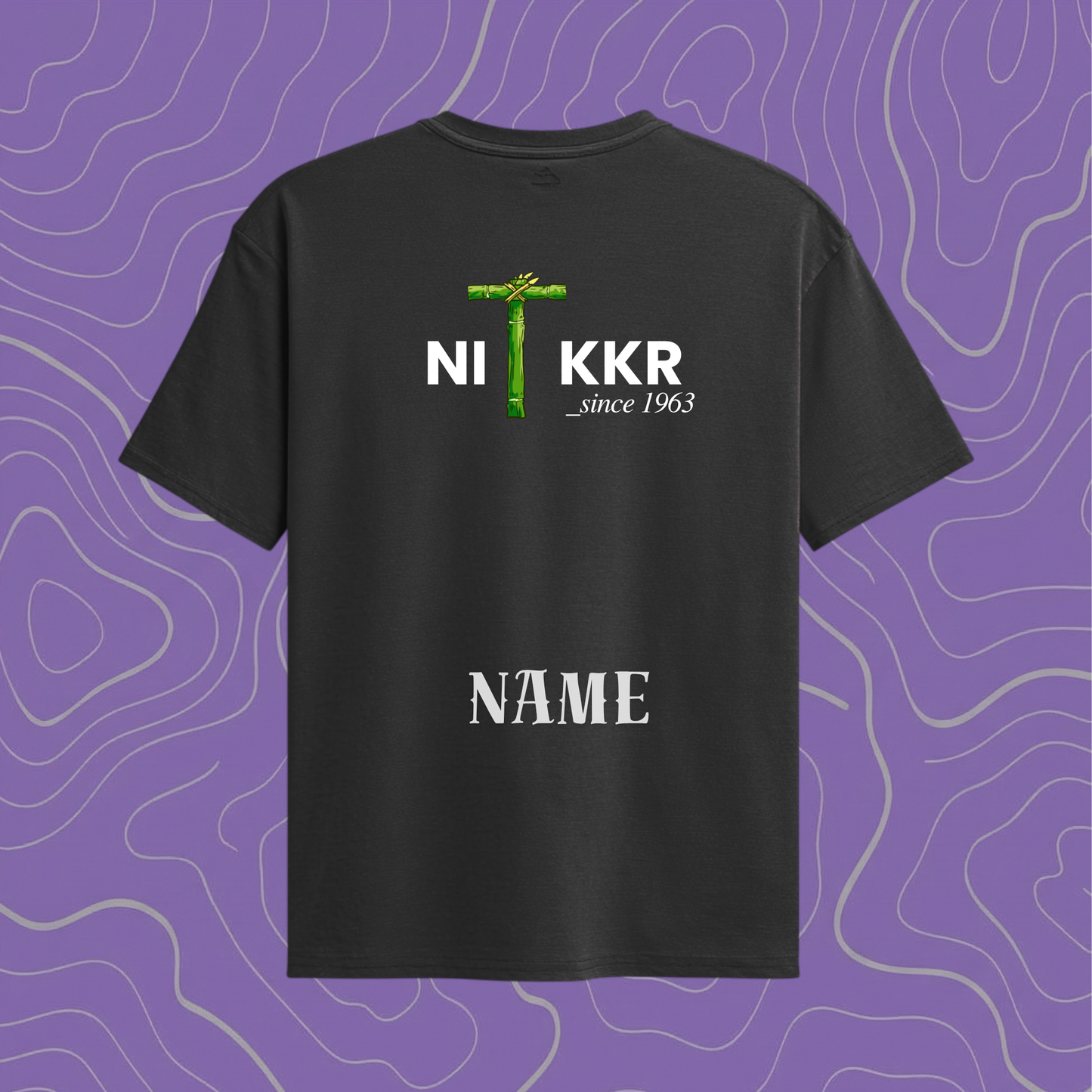 NIT Kurukshetra Custom Name Oversized tee🍂