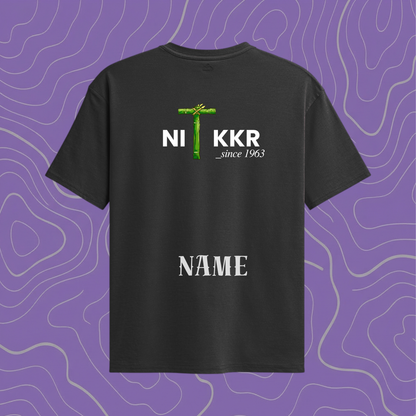 NIT Kurukshetra Custom Name Oversized tee🍂