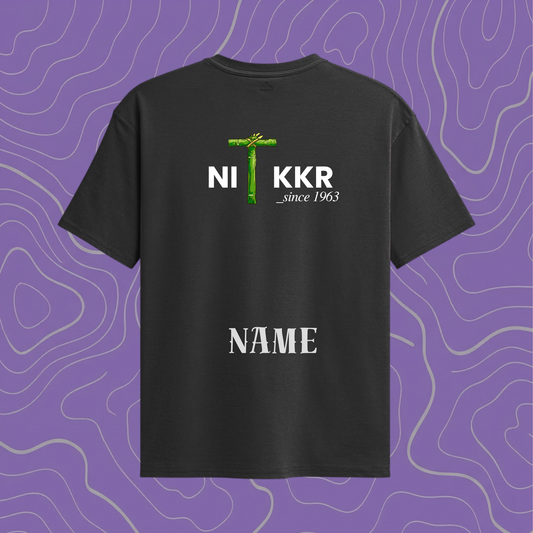 NIT Kurukshetra Custom Name Oversized tee🍂