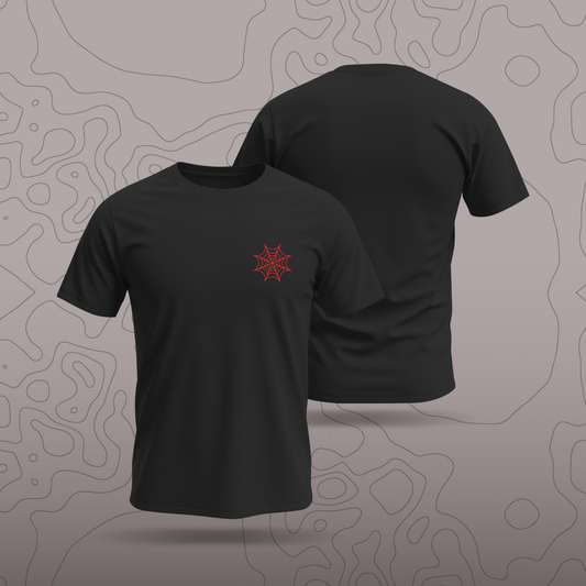 Spider Web Logo Regular fit tshirt🕸️